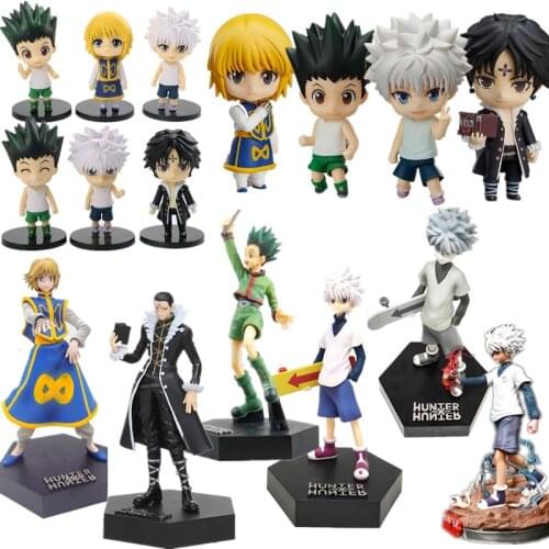 Anime Hunter x Hunter Figure Gon Freecss & Killua Zoldyck Action Figure Gon Freecss Figure Killua Zoldyck Figurine Toys 27cm