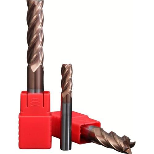 CNC Endmill Cutter Alloy Coating Tungsten Steel Tool Cnc Maching Hrc55 Endmill Top Milling Cutter Kit Milling Machine Toutter