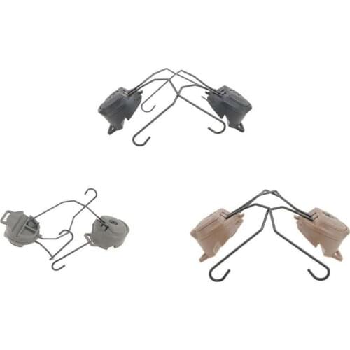 FMA Sordin Type Headset Fast Helmet Rail Adapter Set DE FG BK Peltor For MSA