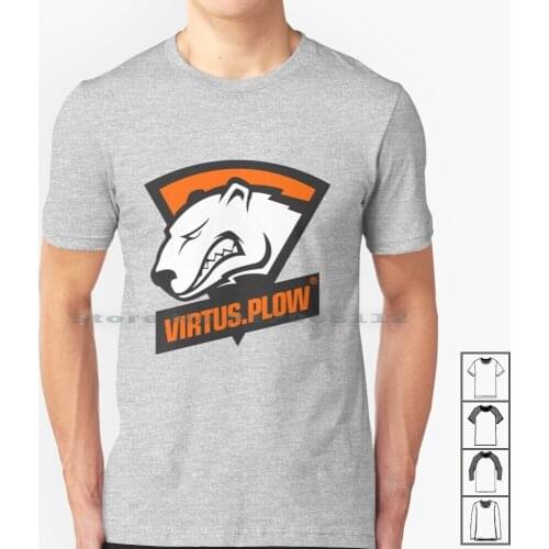 Virtus.plow T Shirt 100% Cotton Vp Virtus Plow Virtus Pro Csgo Counter Strike Cs Go Global Offensive Esea Esl Cevo Esports E3