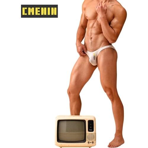 CMENIN U Convex Modal Sexy Underwear Men Jockstrap Comfortable Male Underwear Briefs Bikini Gay Mans Underwear Male Gay AD314