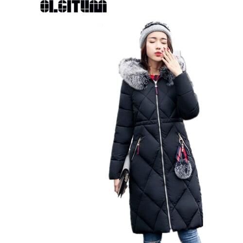OLGITUM Women's Jackets With Fur
