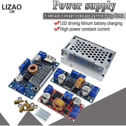 Original 5A DC to DC CC CV Lithium Battery Step down Charging Board Led Power Converter Lithium Charger Step Down Module XL4015