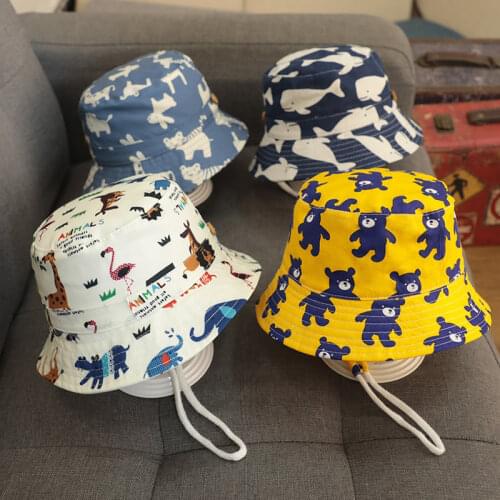 Baby Bucket Hats Summer Children UV Protection Panama Sun Hat Kid Camping Fishing Cap Girls Boys Beach Caps 6 months to 12 years