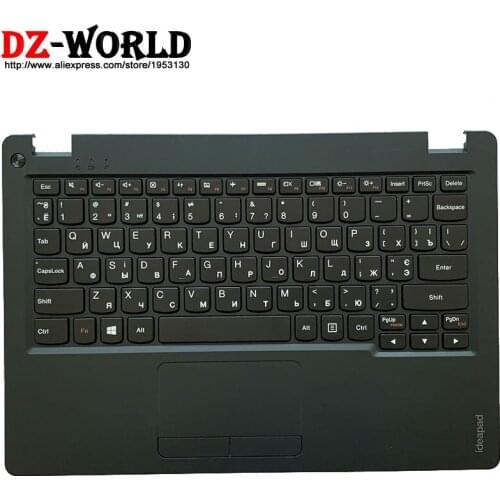 RU Russian Keyboard with Shell C Cover Palmrest Upper Case and Touchpad for Lenovo Ideapad 110S-11IBR Laptop 5CB0M75973
