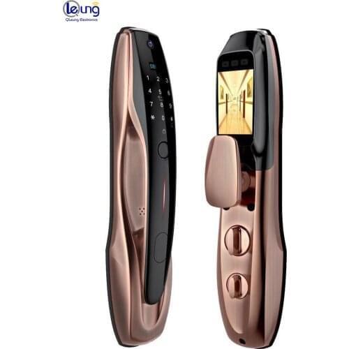 Top Security HD Camera Intelligent USmart Go Wifi Lock Biometric Fingerprint Password Card Fully Automatic Smart Door Lock