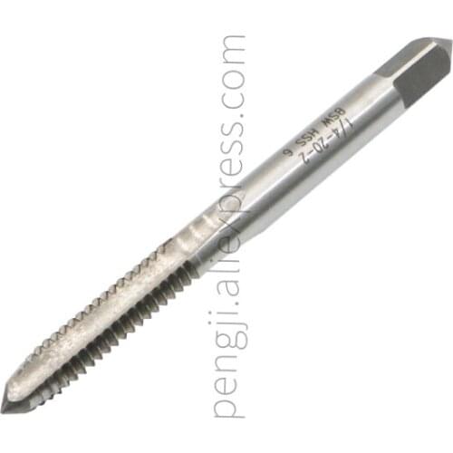 1/4"-20 BSW HSS Right Hand Thread Tap High Speed Steel 6542 Used for Conventional Machine Tapping or CNC Tapping