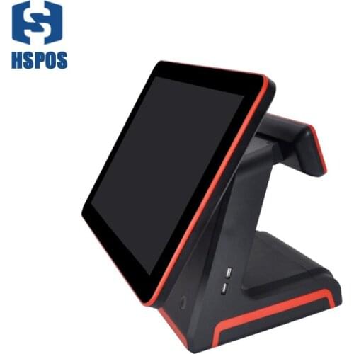 15.6 inch LCD Display touch screen monitor Dual screen for restaurant coffee shop