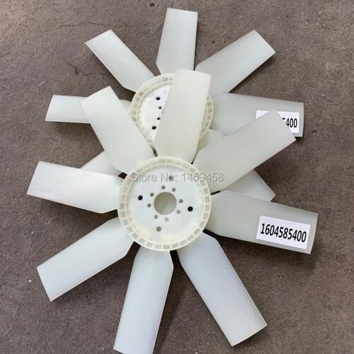 Free shipping 2pcs/lot OEM 1604585400 axial cooling fan blade for AC portable air compresor parts