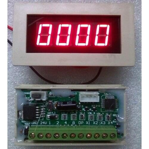 4-digit Digital Tube Display Module 8421BCD Code 0.56 Inch 0.8 Inch 0.36 Inch Dynamically Scan PLC Meter Header