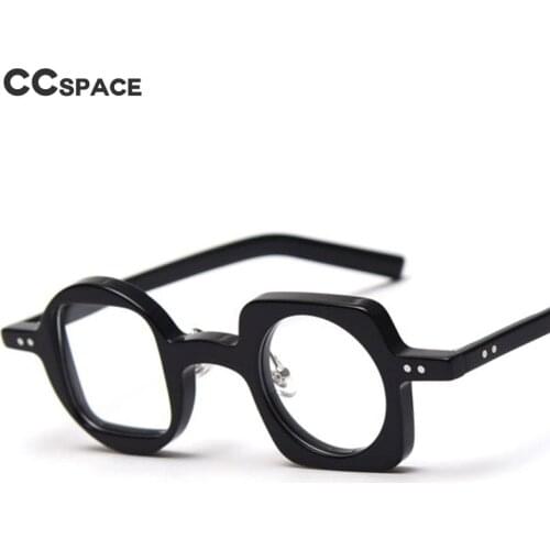 49303 Retro Acetate Glasses Frames High Quality Men Women Personality Optical Fashion Computer Glasses