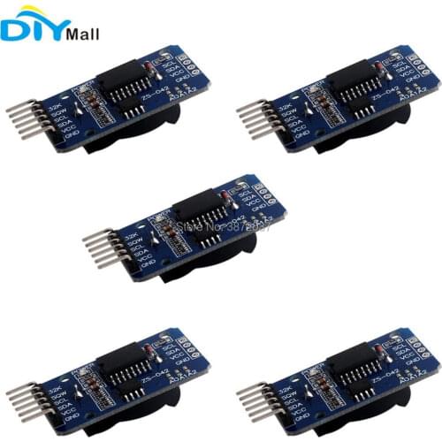 5pcs/lot DS3231 Clock Module RTC AT24C32 IIC Precision Real Time without battery for Arduino