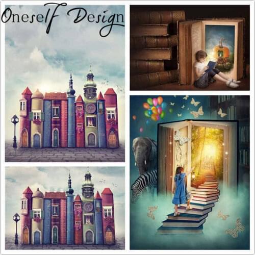 5D Diamond Painting Full Cartoon Book HOUSE Diamond Mosaic Sale 5D Diamond Embroidery Book Rhinestone Pictures Best Gift to kid