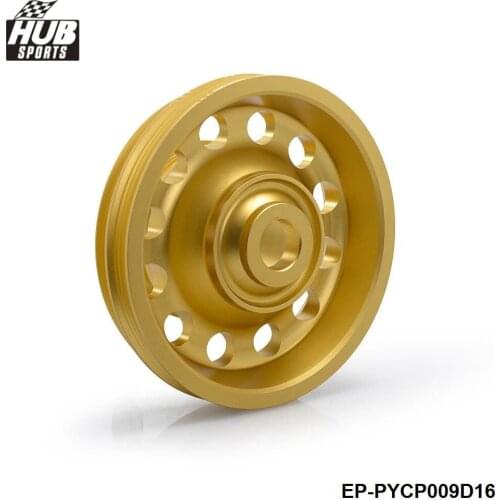 Light Weight Aluminum Crank Shaft Pulley Wheel For Honda D-Series HU-PYCP009D16