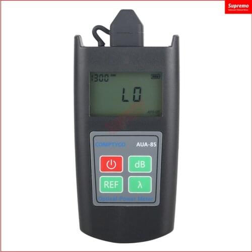 AUA-85 Miniature Optical Power Meter Tester - Optical Attenuation Meter 6 Wavelength Test Range -70 To +10