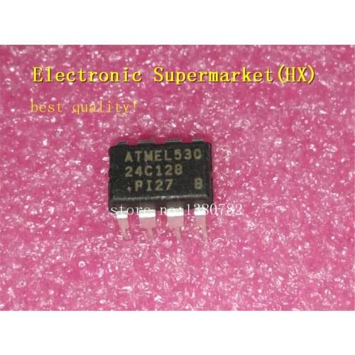 Free Shipping 100pcs/lots AT24C128 AT24C128A DIP-8 New original IC In stock