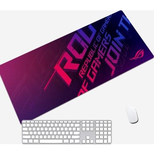 Large Mousepad ASUS Non-Skid Rubber Republic Of Gamers Gaming Mouse pad Laptop Notebook Desk Mat For CSGO Dota Keyboard Pad