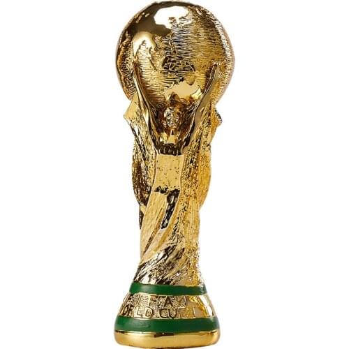 Big Size Golden Color World Cup Football Champion Souvenir Mascot Height World Cup Toy