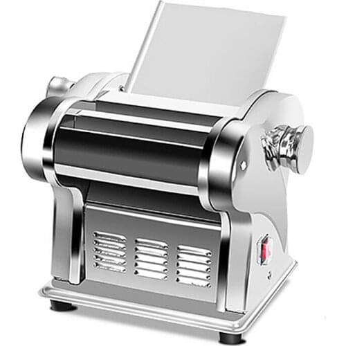 Home Electric Noodle Dumpling Press Machine Stainless Steel Noodle Maker Spaghetti Roller Dough Pressing Cutter Machine 220V