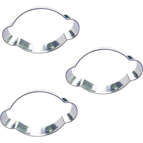 Lemon shape 3 piece biscuit cutting molds, baking tools, cake decorating soft candy tools