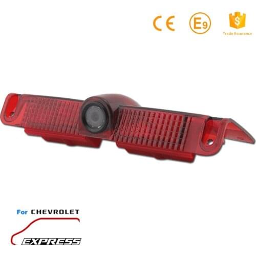 Misayaa HD 720P Brake Light Camera for Chevrolet Express/ GMC SAVANA 2003-2019/ Explorer Vans/ Chevy Express ,Rear View Camera