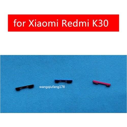 For Xiaomi Redmi K30 Power Volume Button Side Key Button On Off Switch Key Replace Repair Spare Parts
