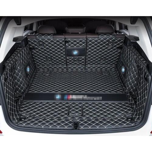 For BMW X3 G01 Car Trunk Mat Acoustic Fabric Car Upholstery Floor Mats Cargo Liner Interior Accessories Automobiles Parts 18-21
