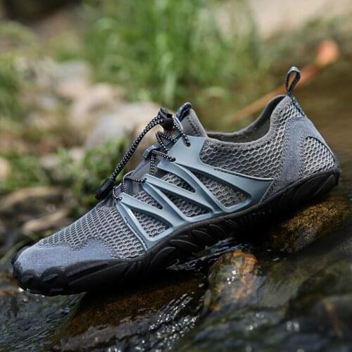 Hiking Wading Shoes for Women Sneakers Same for Men Plus Size 44 45 46 New Style Breathable Comfortable Outdoors Sports Shoes