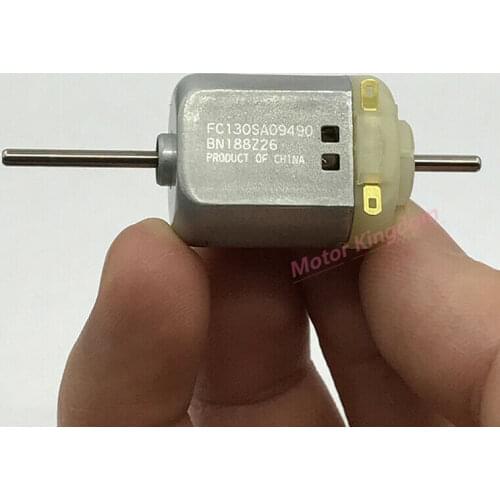 Mabuchi FC-130SA-09490 DC 6V-12V 8050RPM Dual 2mm Shaft Mini 130 Motor DIY Train Car