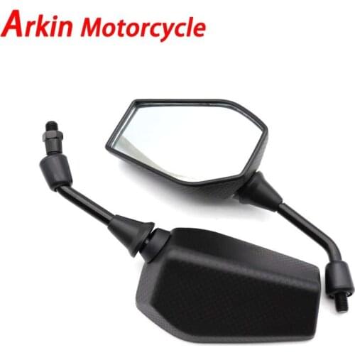Suitable for Suzuki Honda Harley and Most Of Motorcycle With 10mm Thread Rearview Mirror