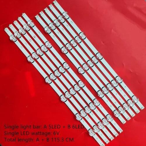 Prefect replacement 55LB650V 55LB5900 LED strip for LG Innotek drt 3.0 55"_A/B Type Rev01_140107 6916L 1833A 1834A 1989A 1990A