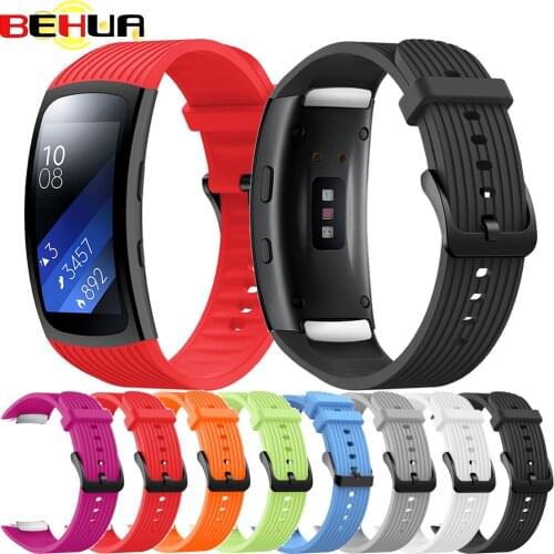 L/S Smart Watch band For samsung gear fit2 Pro strap Silicone Watchband For Gear Fit 2 SM-R360/R365 Wrist Replacement Bracelet
