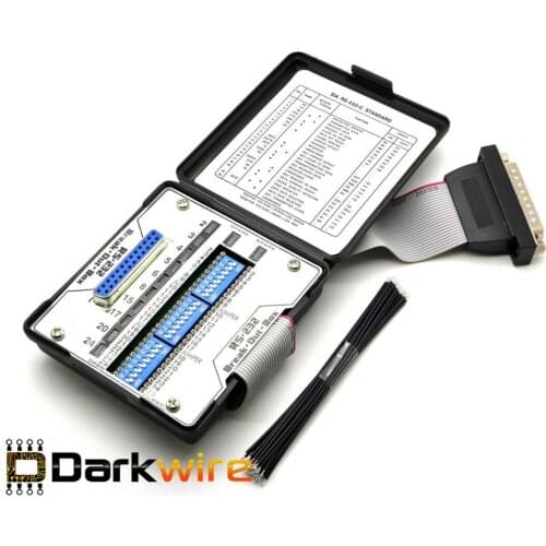 RS-232 Breakout Box Tester BOB - Reconfig Patch RS232 Serial Port Signals CNC