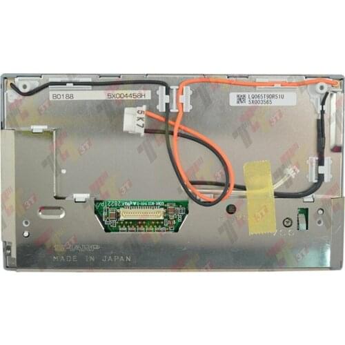 Sharp 6.5" LCD Display for Porsche PCM2 and BMW Series-7 Navigation System Headunit LQ065T9DR51U