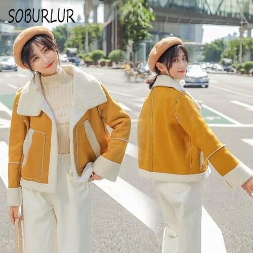 SOBURLUR Women's Short Coats