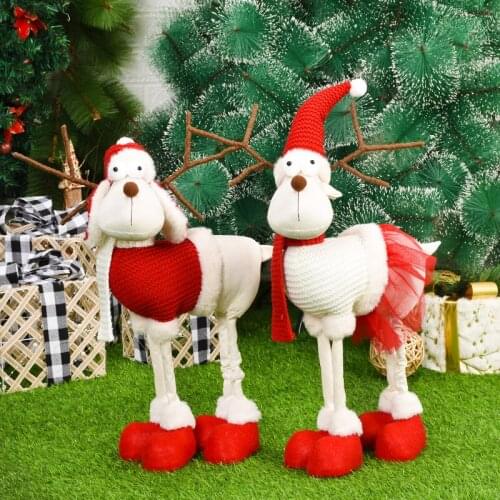 Telescopic Christmas Doll Merry Christmas Decor For Home Navidad Home Decoration Christmas Ornaments Xmas Gifts New Year 2022