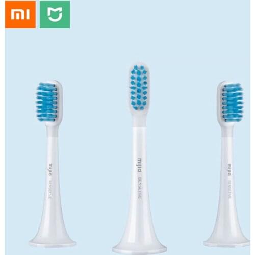 Xiaomi MIJIA 3PCS Sonic Electric Toothbrush Heads sensitive type Smart Teeth brush head Clean Oral Hygiene