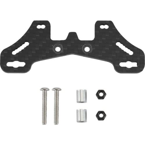 Carbon Fiber Rear Shcok Tower Damper Stay for Tamiya TT-02S/TT-02 SR/TT-02 TYPE-S/TT-02 Type-SR RC Car Upgrades Parts