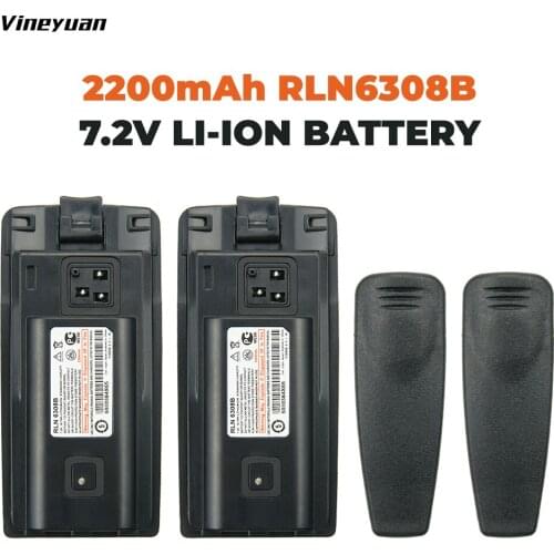 2X Substituted Battery for Motorola Two-Way Radio A10 A12 CP110 EP150