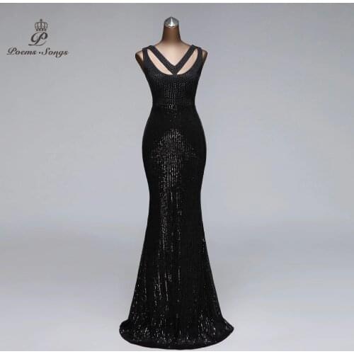 2021 New style evening dress mermaid dress beading prom dresses sleeveless evening gowns sexy party dress vestidos de fiesta