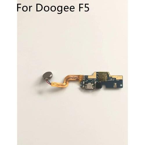 Used Original USB Plug Charge Board + Microphone+vibration For Doogee F5 4G LTE 5.5inch MTK6753 Octa Core FHD Free Shipping