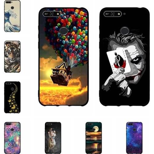 Case For Huawei Y6 Y6 Prime 2018 Cover Case Soft Silicone Thin TPU Back Shell Cover For Funda Honor 7A Pro / Enjoy 8e Case Coque