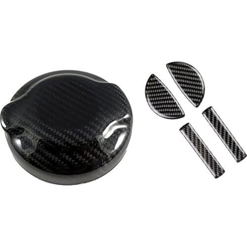 For Mini Cooper F54 F55 F56 JCW F57 Carbon Fiber Door Handle Cover & Dry Carbon Fiber Gas Tank Fuel Tank Cap