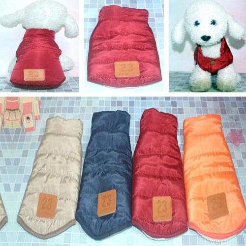 Pet Bulldog Pug Dog Clothes For Small Medium Dogs Yorkshire Schnauzer Warm Winter Pet Puppy Coat Jacket Clothing Ropa Perro