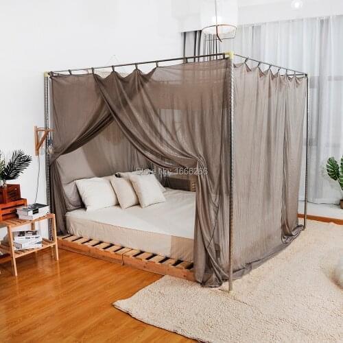 EMF Shielding Canopy, Square Anti Radiation Mosquito net Made by Silver Coated Mesh
