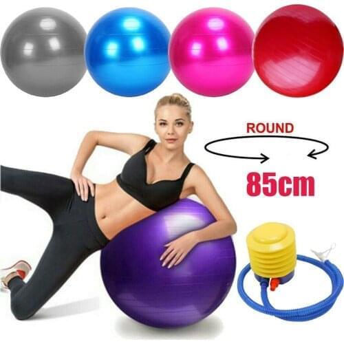 1pc pelota pilates 85 cm Exercise GYM Balance Fitness Yoga Ball Fitness Pregnancy Birthing Anti Burst ball For Body Yoga workout