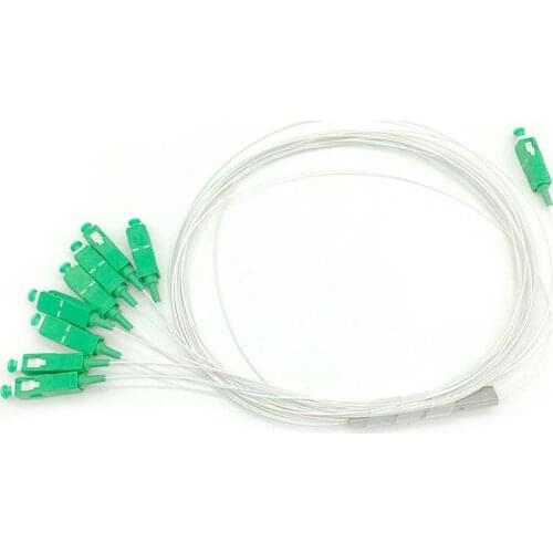 10 pcs Outdoor fiber optic splitter 1x8 APC/UPC splitter optical plc splitter for FTTH FTTx SC FC LC