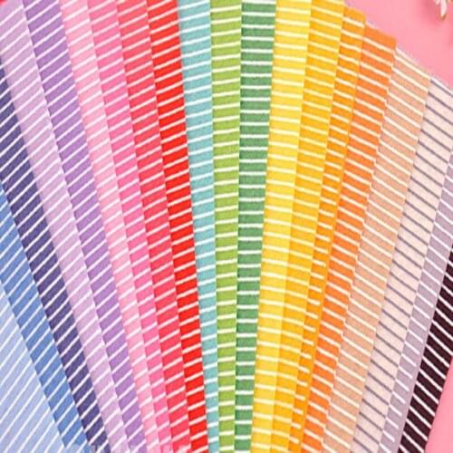 20 MIX COLORs Printed Strip Felt Fabric Polyester DIY felt fabric non-woven 28x28cm DIY Decoration