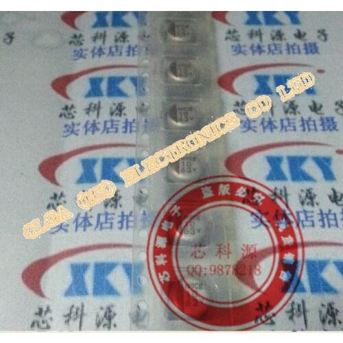 63v10uf SMD aluminum electrolytic capacitor size 6.3*5.4 10uf63v aluminum capacitor Accuracy: 20