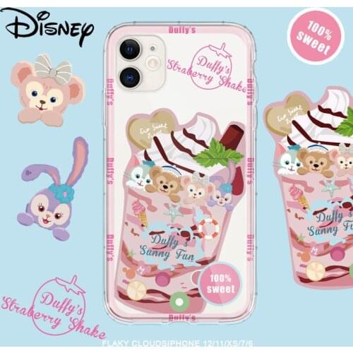 Disney Star Delu for IPhone 7/8P/X/XR/XS/XSMAX/11/12Pro/12mini Cute Transparent Anti-drop Phone Case